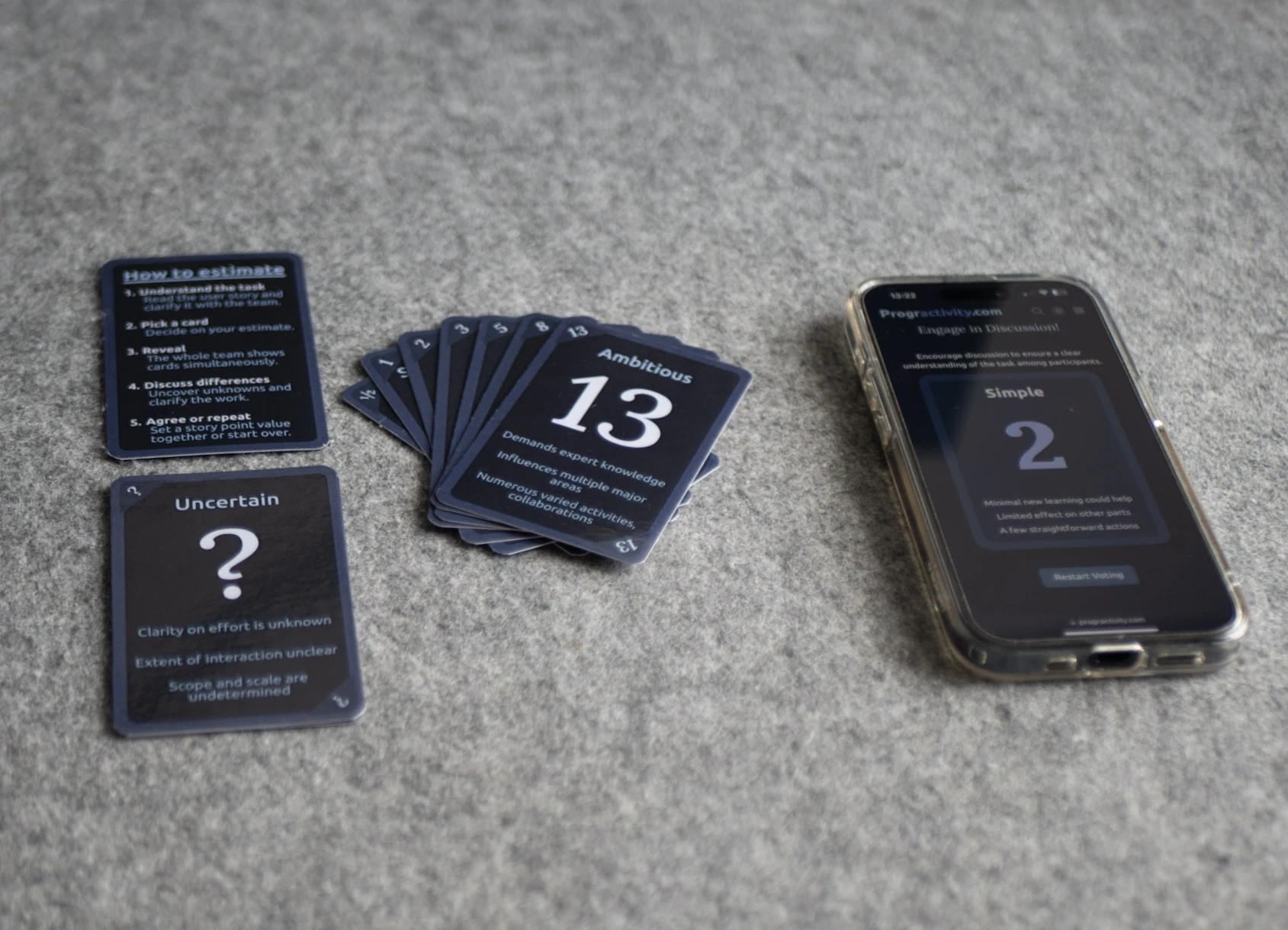 Agile Poker Cards Deck